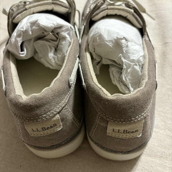 New Men's LL Bean deck shoes 10M - Picture 3 of 4